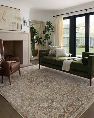 Loloi II Tabitha TAI-01 Natural / Clay Area Rug Lifestyle Image Feature