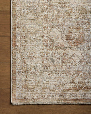 Loloi II Tabitha TAI-01 Natural / Clay Area Rug Corner Image
