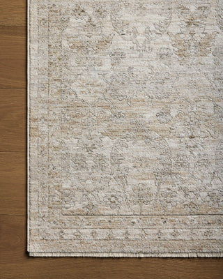 Loloi II Tabitha TAI-03 Ivory / Khaki Area Rug Corner Image