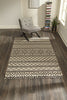 Momeni Tahoe TA-05 Grey Area Rug Round Image