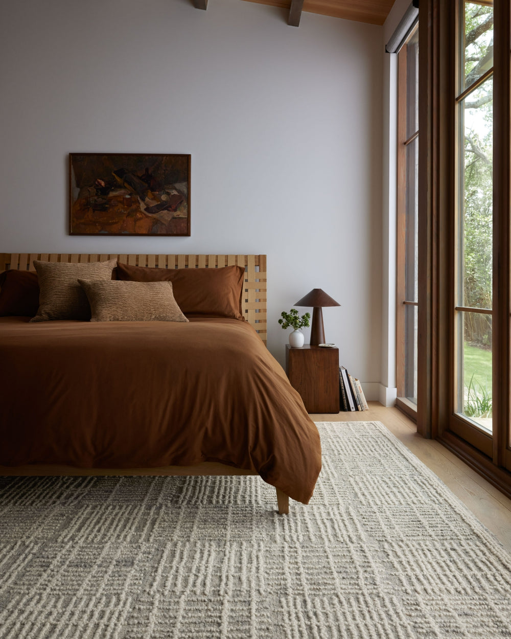 Loloi Tallulah TLL-02 Mist/Ivory Area Rug Lifestyle Image Feature