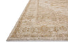 Tamryn TAM-02 Beige pink Area Rug by Loloi Corner Image