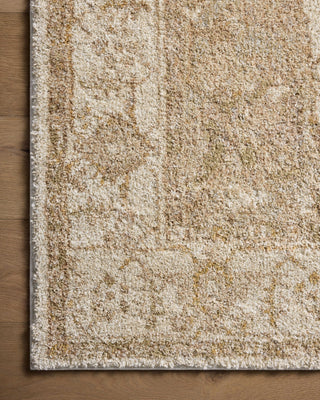 Tamryn TAM-02 Beige pink Area Rug by Loloi Corner Image