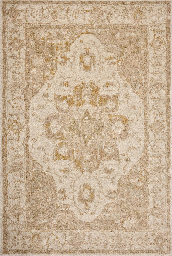 Tamryn TAM-02 Beige pink Area Rug by Loloi main image