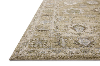 Tamryn TAM-03 Green grey Area Rug by Loloi Corner Image