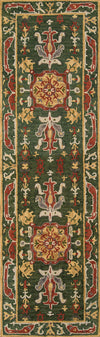 Momeni Tangier TAN25 Green Area Rug Runner Image