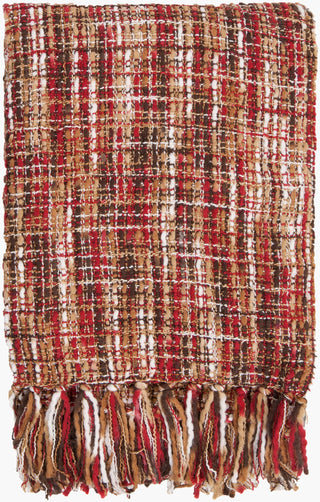 Livabliss Tabitha TAT-8202 Red Throw main image