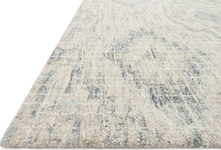 Loloi Tatum TW-01 Slate/Silver Area Rug Round Image