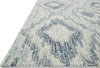 Loloi Tatum TW-01 Slate/Silver Area Rug Detail Shot Feature