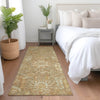 Dalyn Tabrook TB10 Khaki Area Rug Runner Lifestyle Image Feature