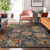 Dalyn Tabrook TB10 Navy Area Rug Lifestyle Image Feature
