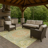 Dalyn Tabrook TB11 Aloe Area Rug Outdoor Lifestyle Image Feature