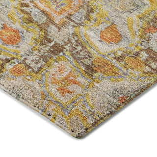 Dalyn Tabrook TB11 Brown Area Rug Corner Image