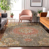 Dalyn Tabrook TB11 Brown Area Rug Lifestyle Image Feature