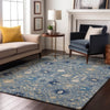 Dalyn Tabrook TB12 Denim Area Rug Lifestyle Image Feature