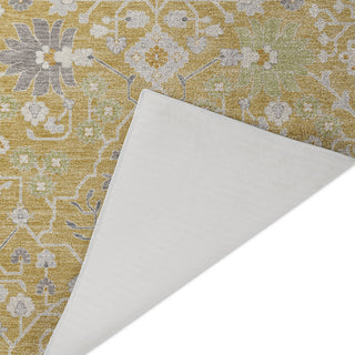 Dalyn Tabrook TB12 Gold Area Rug Backing Image