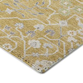 Dalyn Tabrook TB12 Gold Area Rug Corner Image