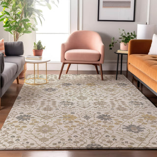 Dalyn Tabrook TB12 Ivory Area Rug Lifestyle Image Feature