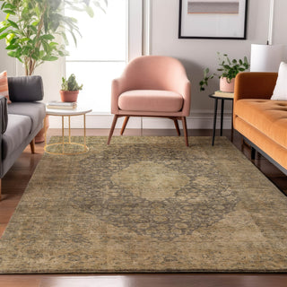 Dalyn Tabrook TB13 Mocha Area Rug Lifestyle Image Feature