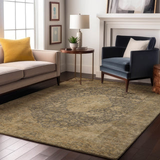 Dalyn Tabrook TB13 Mocha Area Rug Lifestyle Image Feature