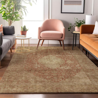 Dalyn Tabrook TB13 Paprika Area Rug Lifestyle Image Feature
