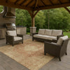 Dalyn Tabrook TB13 Paprika Area Rug Outdoor Lifestyle Image Feature