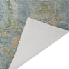 Dalyn Tabrook TB14 Blue Area Rug Backing Image