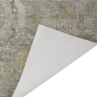 Dalyn Tabrook TB14 Pewter Area Rug Backing Image