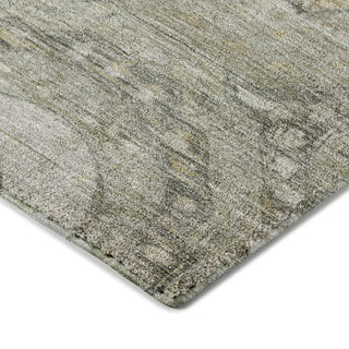 Dalyn Tabrook TB14 Pewter Area Rug Corner Image
