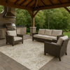 Dalyn Tabrook TB15 Ivory Area Rug Outdoor Lifestyle Image Feature