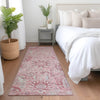 Dalyn Tabrook TB15 Pink Area Rug Runner Lifestyle Image Feature