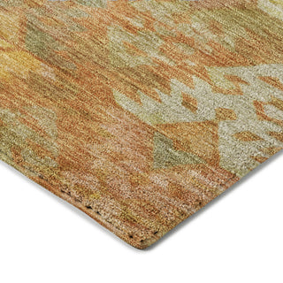 Dalyn Tabrook TB2 Copper Area Rug Corner Image
