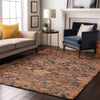 Dalyn Tabrook TB3 Terracotta Area Rug Lifestyle Image Feature