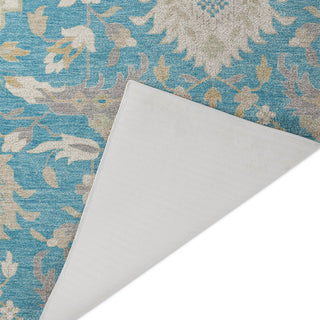 Dalyn Tabrook TB4 Blue Area Rug Backing Image