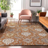 Dalyn Tabrook TB4 Copper Area Rug Lifestyle Image Feature