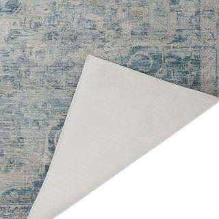 Dalyn Tabrook TB5 Blue Area Rug Backing Image