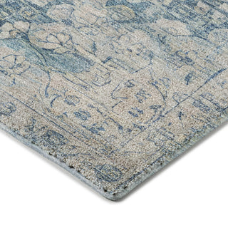 Dalyn Tabrook TB5 Blue Area Rug Corner Image