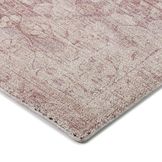 Dalyn Tabrook TB5 Pink Area Rug Corner Image