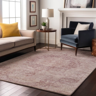 Dalyn Tabrook TB5 Pink Area Rug Lifestyle Image Feature