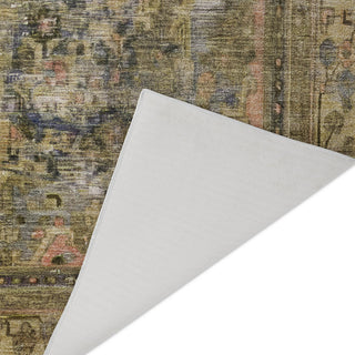 Dalyn Tabrook TB8 Tan Area Rug Backing Image