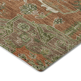 Dalyn Tabrook TB9 Rust Area Rug Corner Image