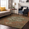 Dalyn Tabrook TB9 Rust Area Rug Lifestyle Image Feature
