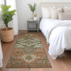 Dalyn Tabrook TB9 Rust Area Rug Runner Lifestyle Image Feature