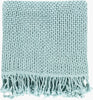 Livabliss Tibey TBE-5001 Ice Blue Throw main image