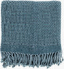 Livabliss Tibey TBE-5002 Light Blue Throw main image