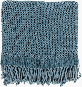 Livabliss Tibey TBE-5002 Light Blue Throw main image