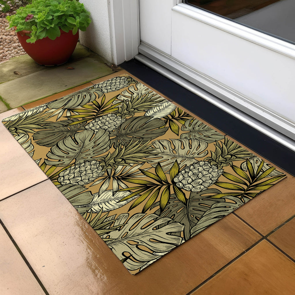 Dalyn Tropics TC11 Clay Area Rug Scatter Outdoor Lifestyle Image Feature