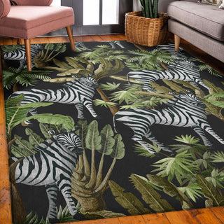 Dalyn Tropics TC13 Black Area Rug