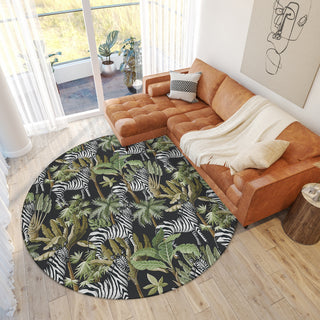 Dalyn Tropics TC13 Black Area Rug