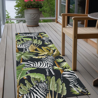 Dalyn Tropics TC13 Black Area Rug